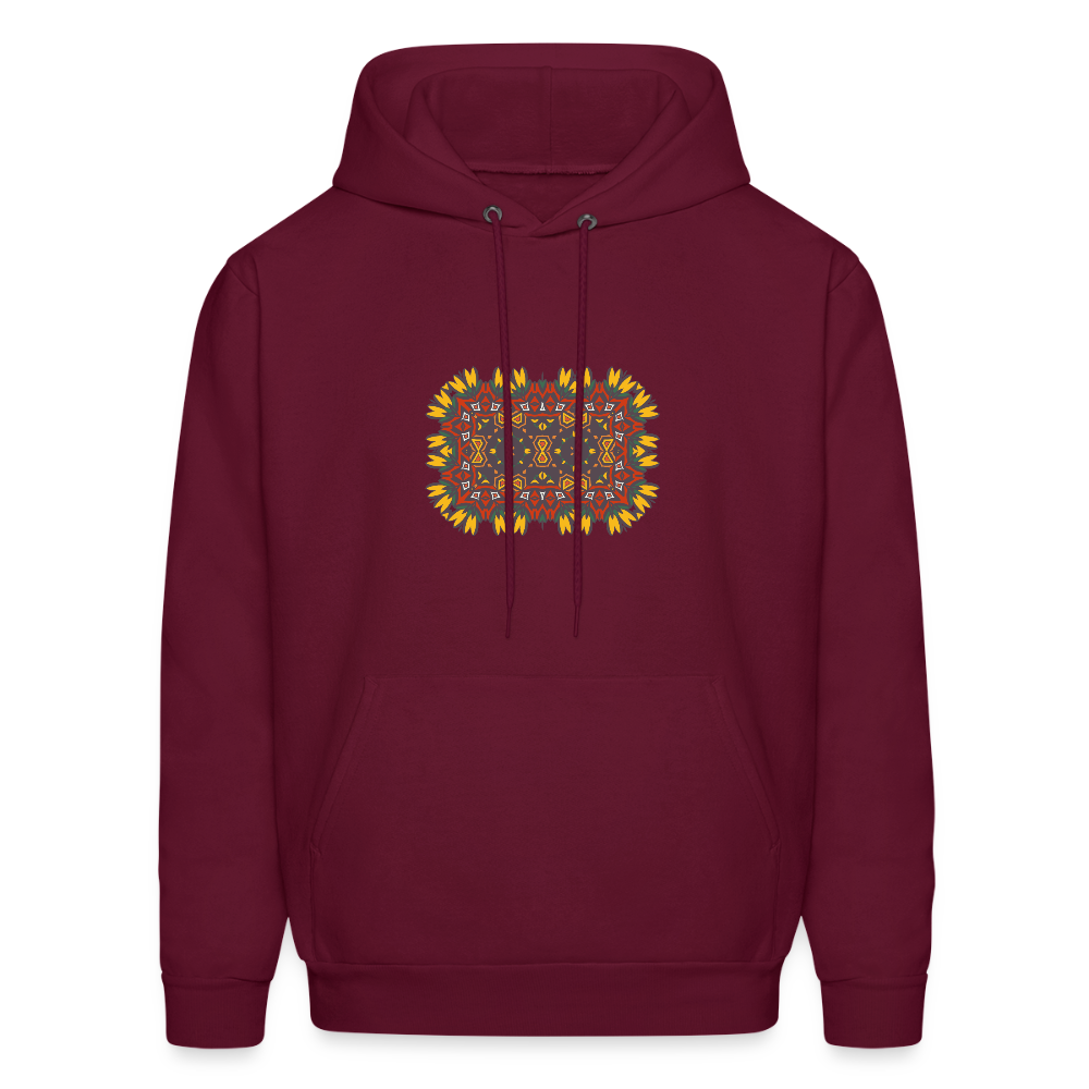 Men's Hoodie - burgundy